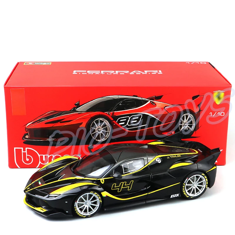 Подарок на Новый год 1/18 лучшая версия FXXK металлическая модель автомобиля из