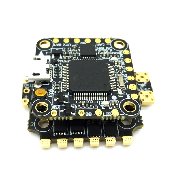 Контроллер полета HGLRC XJB F440 Omnibus F4 OSD BEC и 40A blheli _ 32 3-4S ESC DSHOT1200 для гоночного дрона RC Fpv