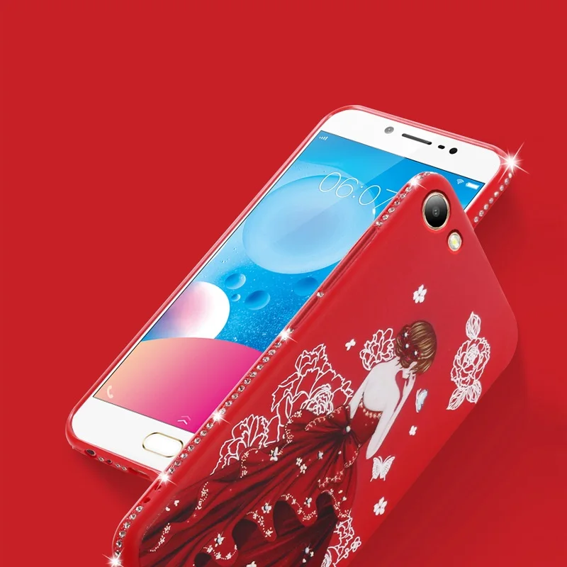 HeyJingles КРЫШКА ДЛЯ VIVO Y67 Защитный Мягкий протектор для юбка девочек милый блестящий