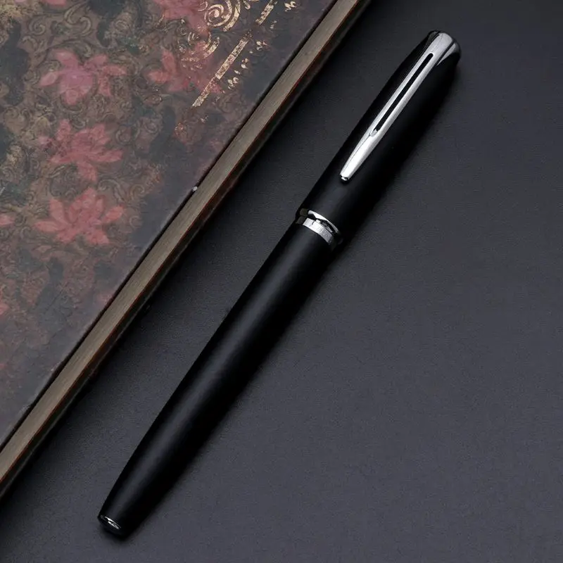 Jinhao 996 роскошная мужская авторучка бизнес-Студенческая 0,5 мм дополнительный тонкий наконечник каллиграфия школьные офисные принадлежности пишущий инструмент