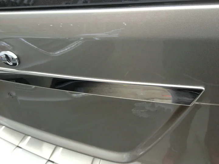 Стайлинг автомобиля подходит для VOLVO XC60 2009-2014 хромированная Задняя Крышка
