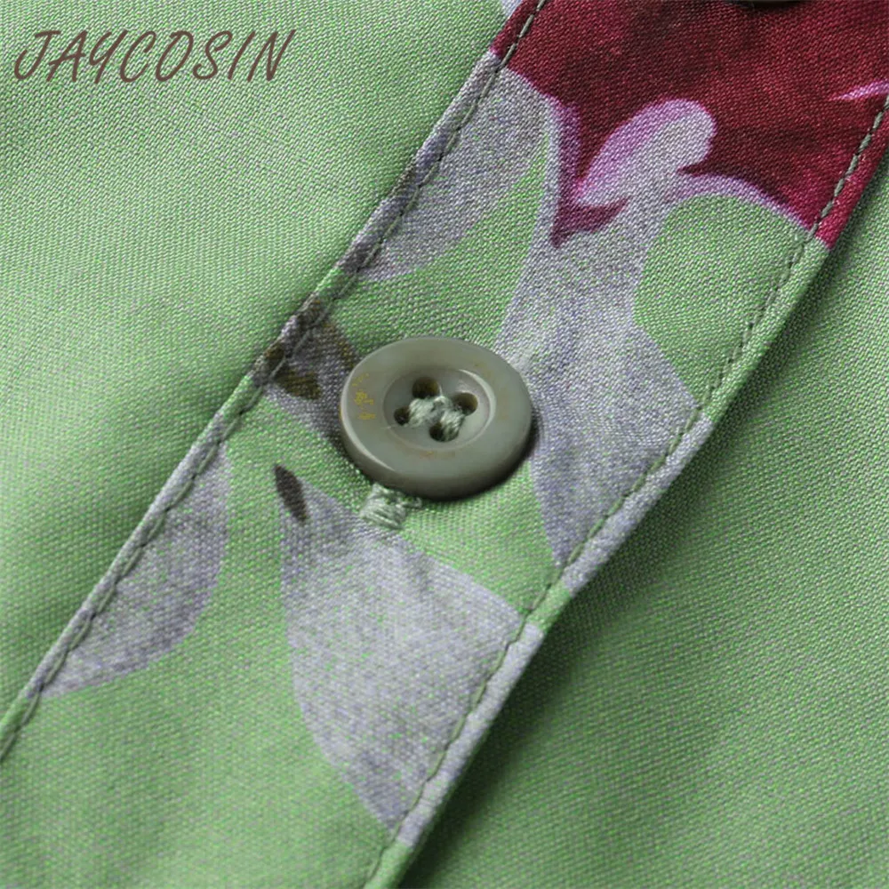 Одежда JAYCOSIN Сексуальная женская блузка из полиэстера с V-образным вырезом