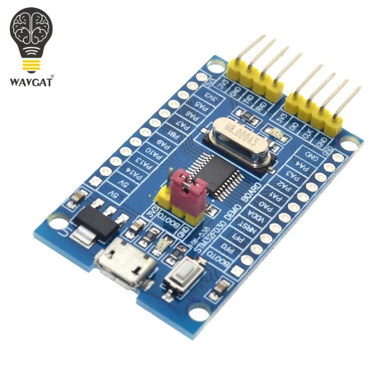 WAVGAT 48 МГц STM32F030F4P6 макетная плата для небольших систем s тройная 32 битная мини