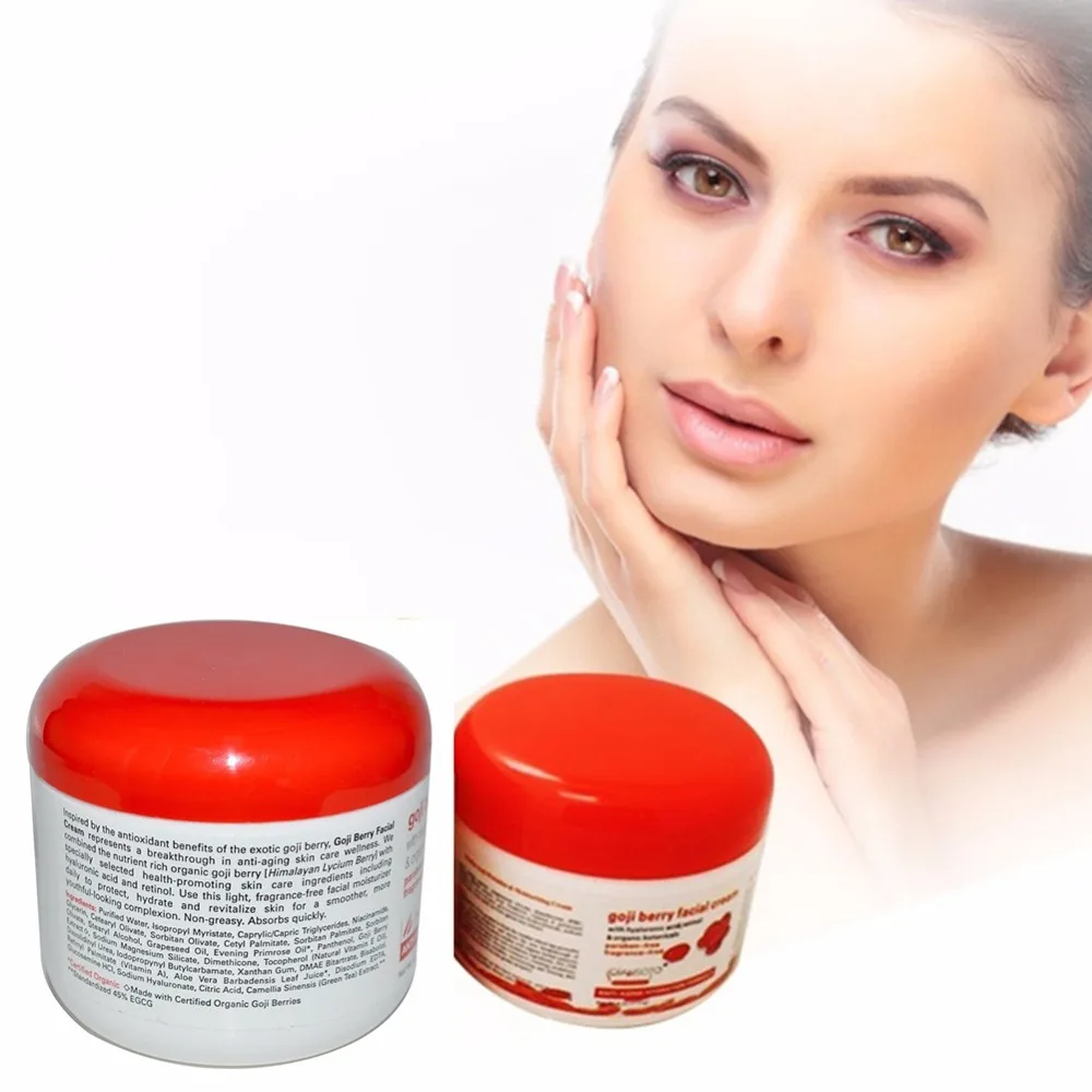 Новинка! Крем для лица с гиалуроновой кислотой Годжи китайская Волчья ягода