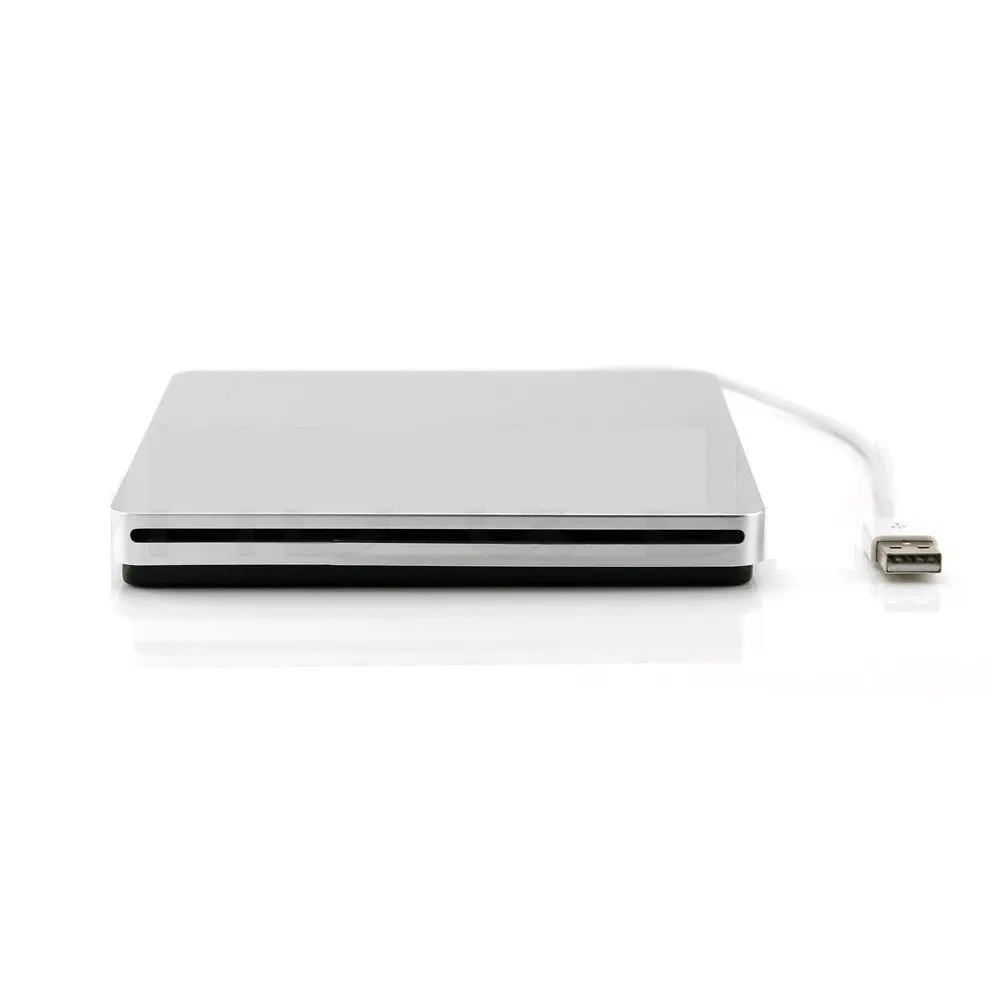 Для Apple Mac Book Pro MacPro MacBookPro USB компьютера 2 0 8X DVD плеер ROM комбо 24X CD R горелки внешний