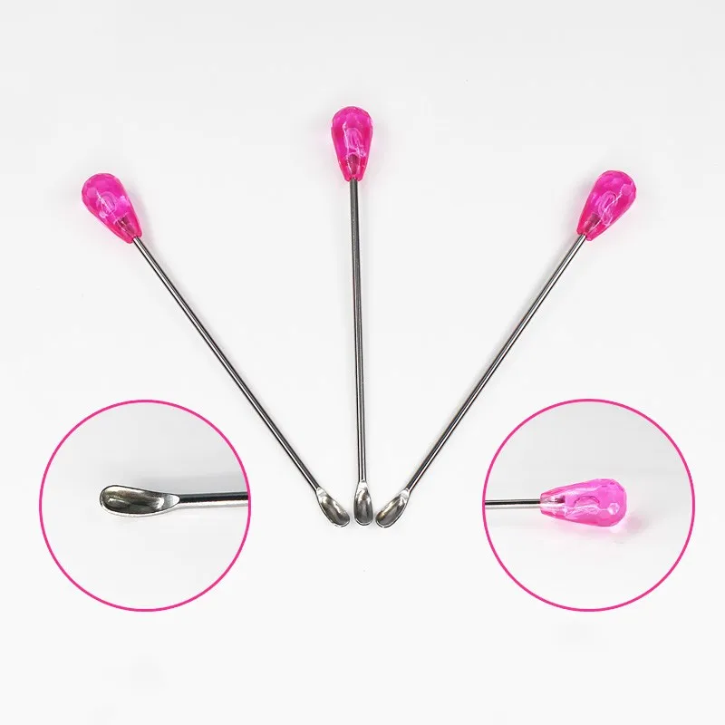 Брови татуировки мануального татуажа бровей инструмент чернила ложка пигмент