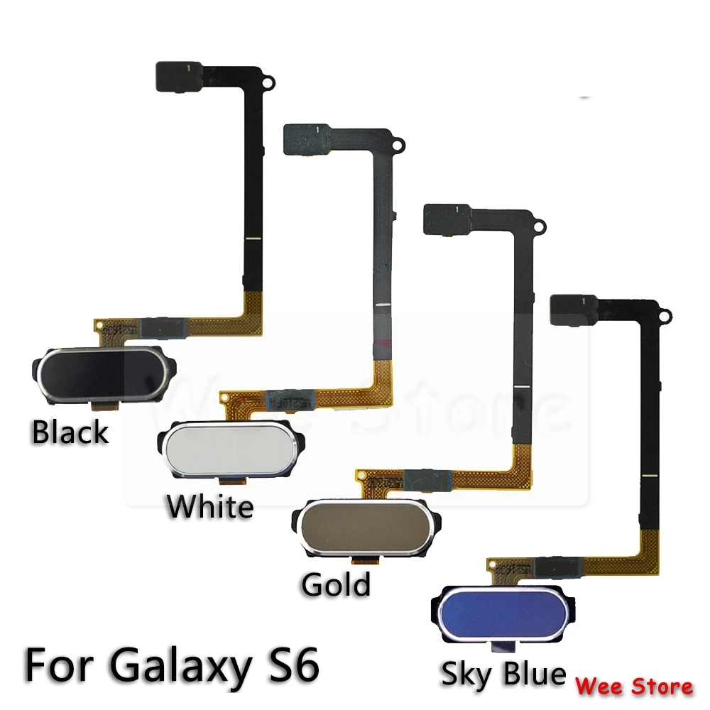 Оригинал для Samsung Galaxy S6 Edge Plus G920f G925h G928f G920v G920t G920s Главная Кнопка Датчик отпечатков