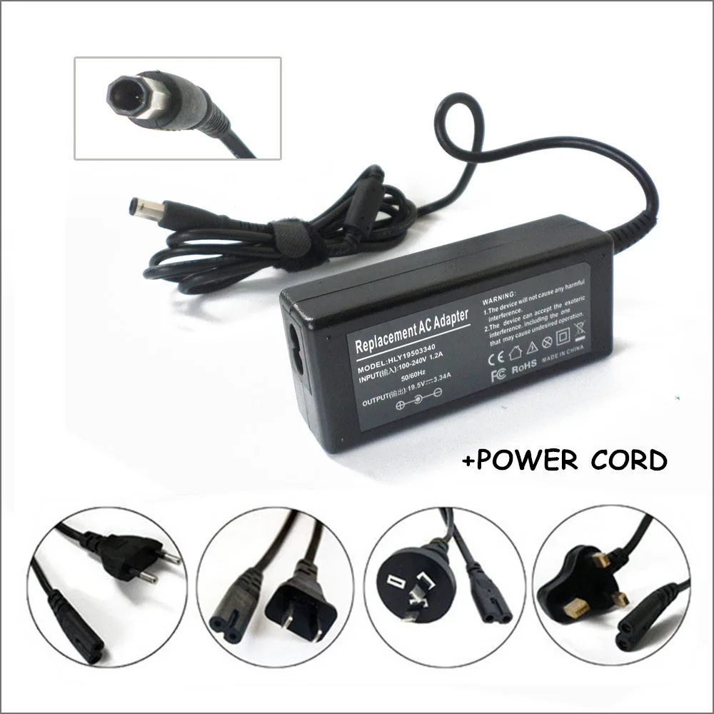 

Laptop Battery Charger AC Adapter Carregador Portatil For DELL DA65NS4-00 NX061 XK850 YR733 HR763 PA-21 1318 XPS M1330