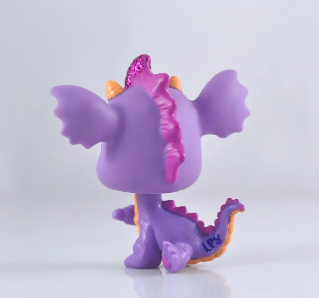 Littlest Pet фиолетовый дракон детская фигурка девушки игрушка свободная Милая LP999|figure