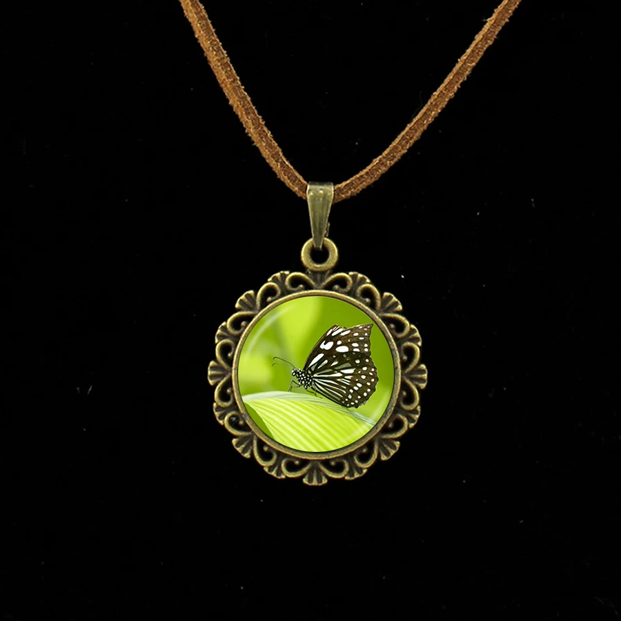 2017 Макси ожерелье Collares Collier красивый цвет Бабочка Арт фото ретро этнический стиль