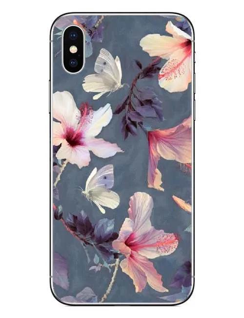 Красивый цветочный чехол для телефона iPhone 7 Plus 6 6s 5 5S SE цветные весы мягкий
