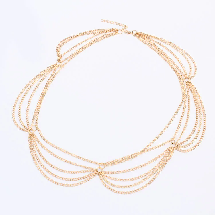 2015 new boho head jewelry multilayer tassel chain gold headpieces for prom hair accessories jewellery wholesale|jewelry gifts women|jewelry