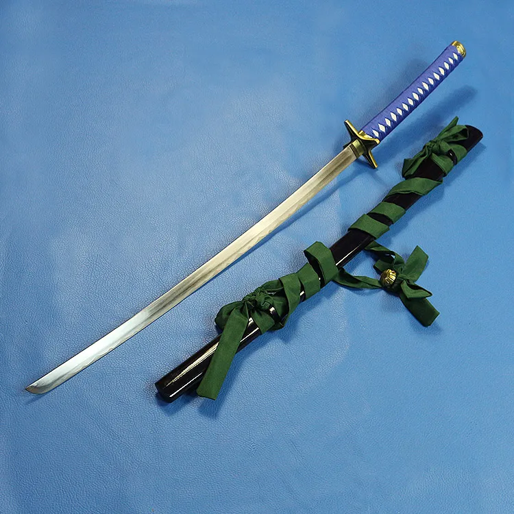 Bleah Kurosaki Ichigo Urahara Kisuke Kuchiki Rukia zanpakutou японский аниме реквизит косплей меч лезвие Оружие стальной меч - Цвет: No1 left side