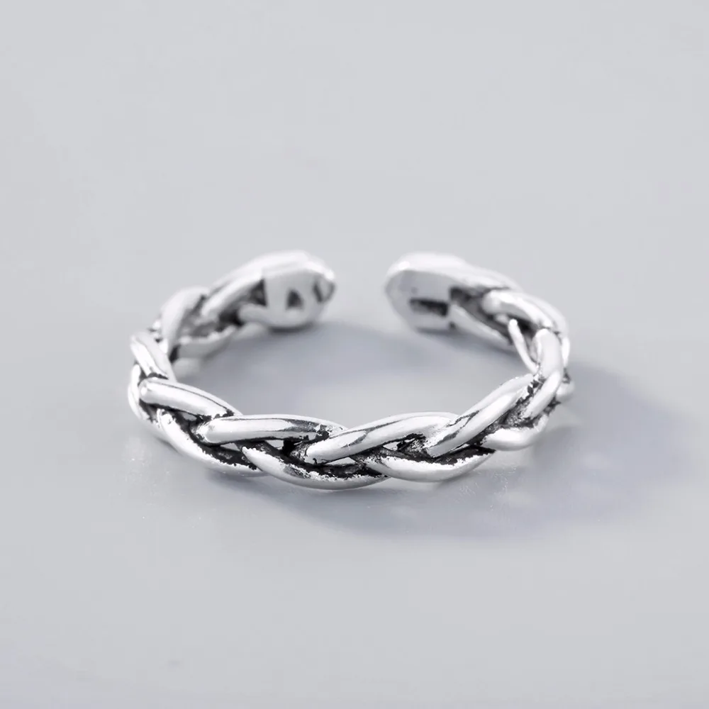 Chandler Plating Jewelry Hemp Flowers Rings Simple Handmade Classic Do The Old Finger Hand Foot Luxury Party Gifts | Украшения и