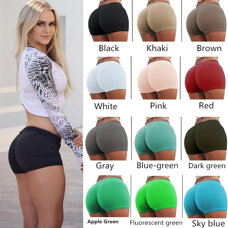 

2018 spring and summer new European and American trends Slim was hip female casual sexy mini shorts