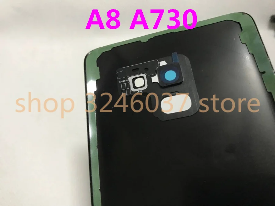 Новая Оригинальная задняя крышка батарейного отсека для Samsung Galaxy A8 A730 A730F 2018
