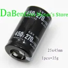 450v 270 мкФ электролитический конденсатор постоянной ёмкости, универсальный конденсатор радиальные 25x45 мм (2 шт.)