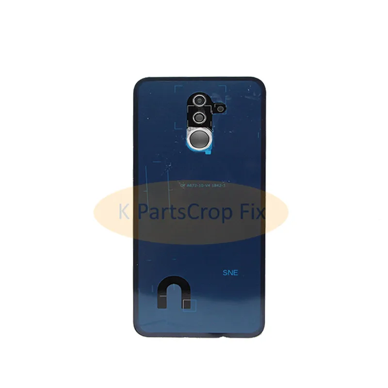 Крышка батарейного отсека для Huawei Mate 20 Lite Задняя стеклянная панель корпус lite