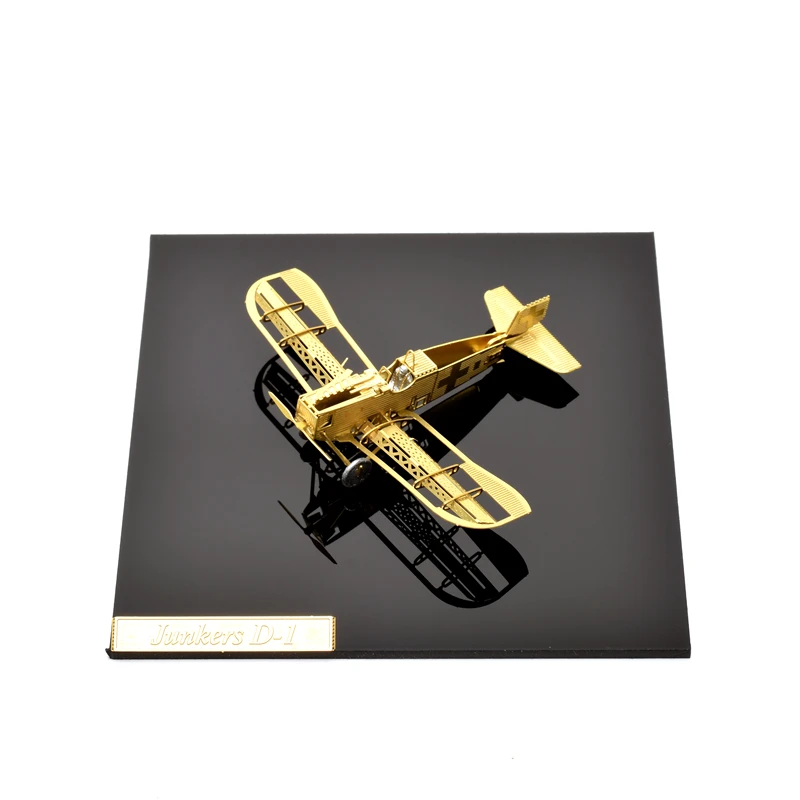 Масштаб Junkers 1/160 сделай сам металлическая 3d головоломка собранная модель