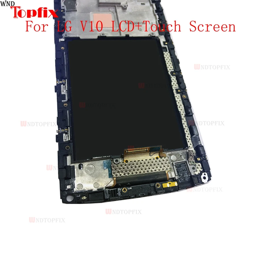 Черный 5 7 &quotдля LG V10 H960 H968 H900 VS990 ЖК дисплей кодирующий преобразователь сенсорного