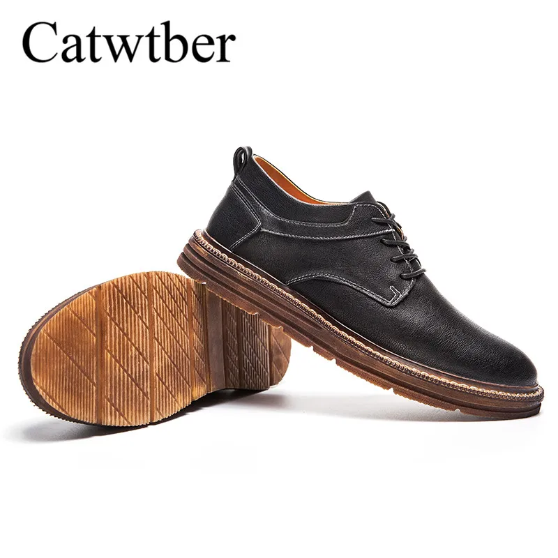 Catwtber New Brand Luxury Genuine Leather Men Wedding Dress Shoes Pigskin Lining Material Men's Banquet Party Formal Loafers | Обувь