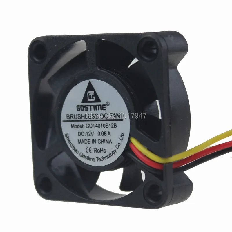20 шт. набор Gdstime Мини DC 12V 3Pin 4 см 4010 40x40x10 мм охлаждающий вентилятор | Компьютеры и