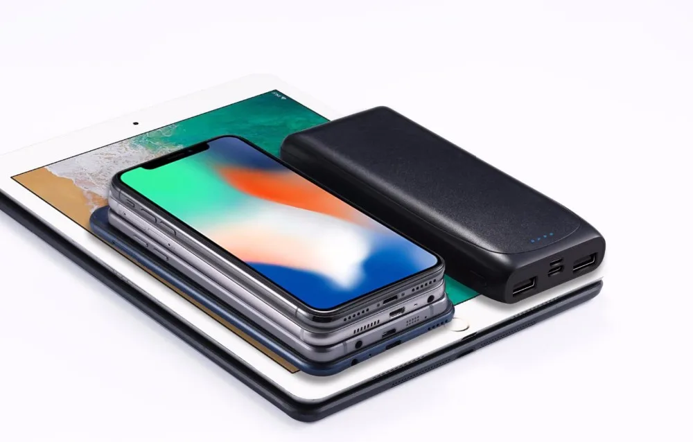 Мини 20000 мАч Power Bank Type C PD порты Быстрая зарядка внешний аккумулятор портативный