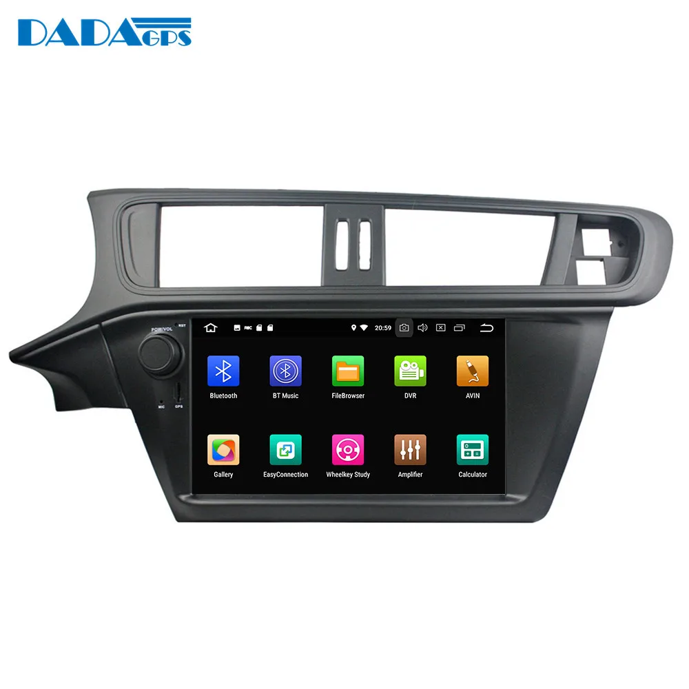 Автомагнитола на Android 9 0 4 + 32 ГБ без DVD плеера для Citroen C3 2005 GPS навигация стерео