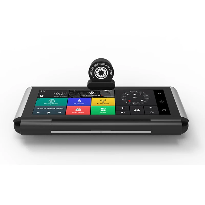 Автомобильный видеорегистратор ADAS с двойным объективом обратным изображением 7