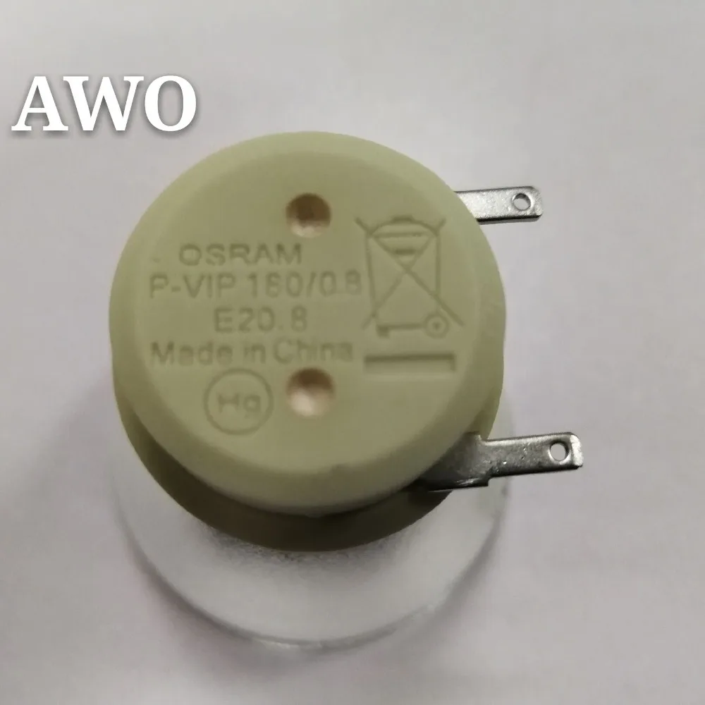 Оригинальная лампа с неизолированным светом для Optoma DS326 и DX626 BL-FP180H 180/0.8 E20.8 |