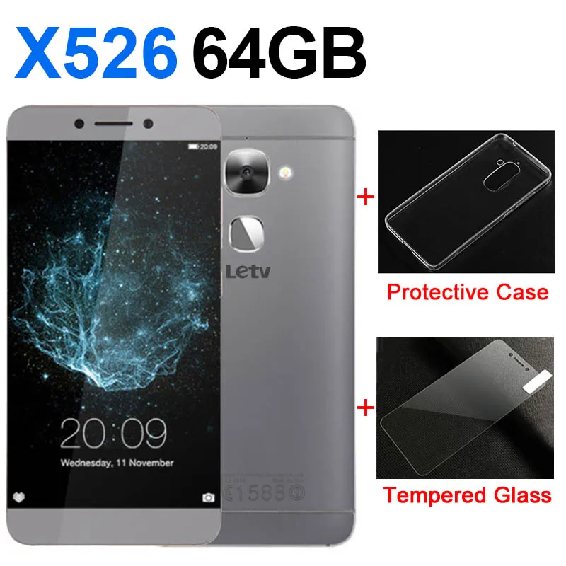 Gray Le 2 X526 64GB Мобильный телефон LeEco LeTV Le 2 S3 X526 X522 с глобальной версией 4G Смартфон Android Snapdragon 652 32GB 64GB телефоны - Цвет: Gray Le 2 X526 64GB
