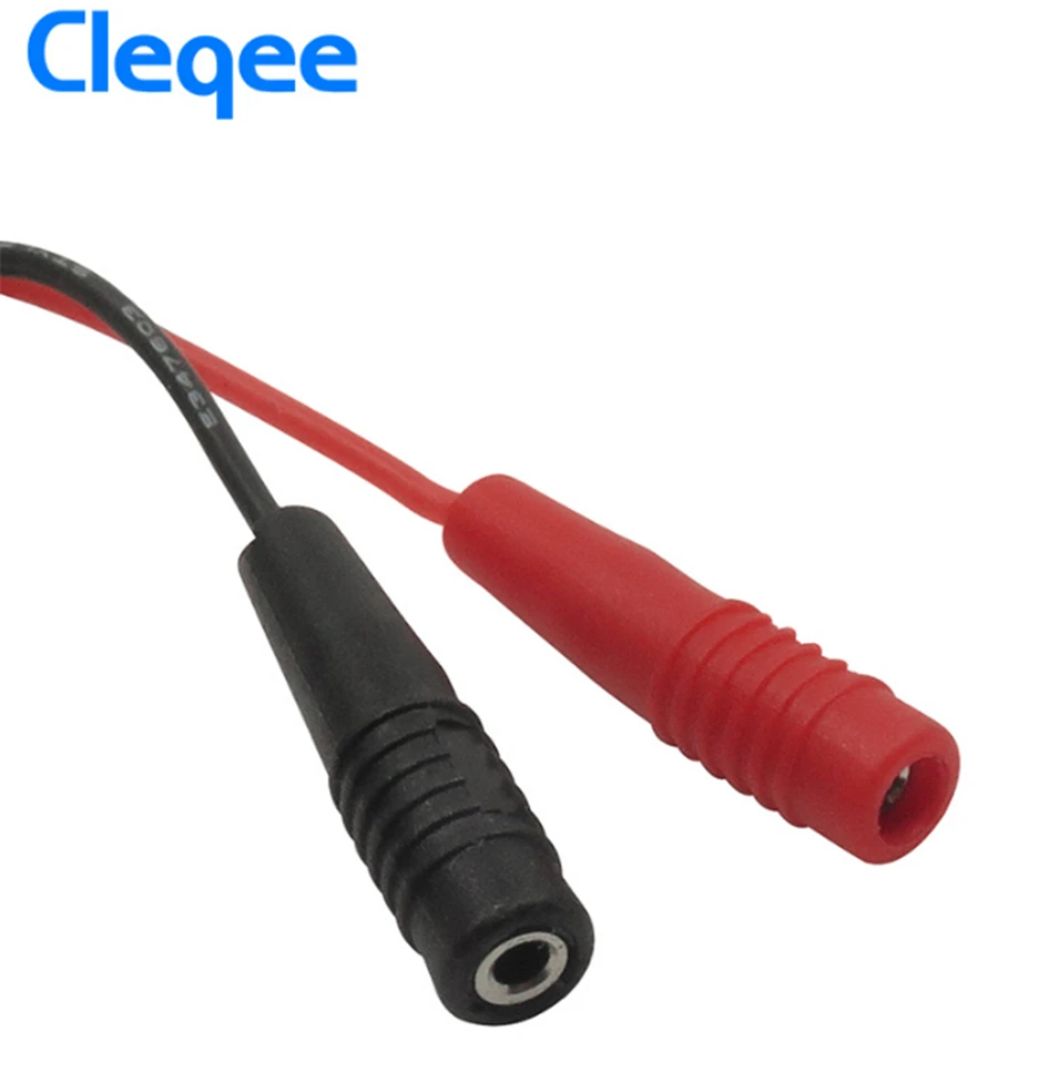 Ходовой товар тестовый щуп Cleqee P1511B с внутренней пружиной и штекером 2 мм комплект