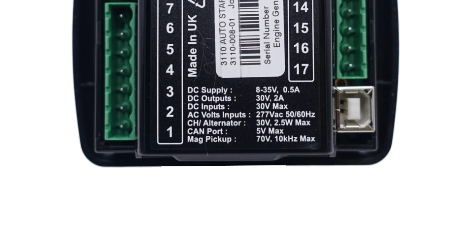 DSE3110 MPU версия генератор, двигатель модель контроллера подлинные части