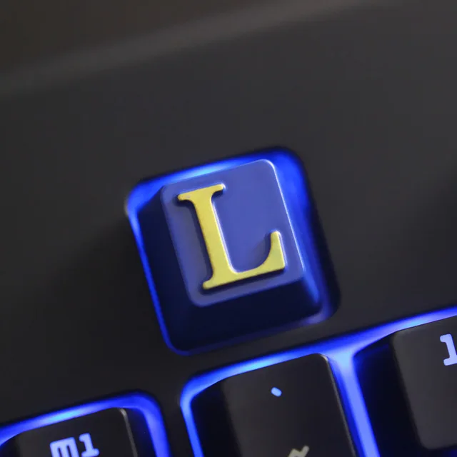 1 pcs League of Legends(LOL) Zinc-aluminum mechanical keyboard keycaps for personalization PC R4 height | Компьютеры и офис