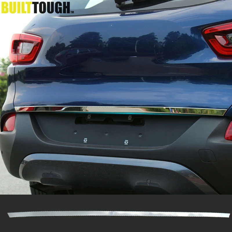 Накладка на заднюю дверь багажника для Renault Kadjar 2016 2017 2018 2019 хромированная