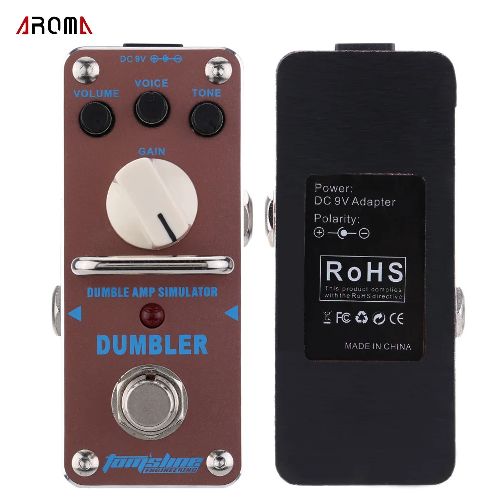 Аксессуары для гитары гитара фирмы Арома педаль Tom's Line Engineering ADR 3 Dumbler Dumble Amp