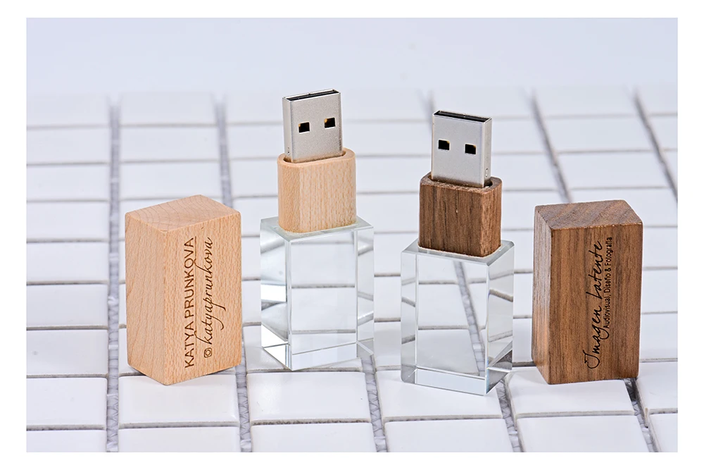 JASTER(10 шт. бесплатный логотип) USB 2,0 свадебная фотография подарок деревянный Кристалл Деревянный 64 ГБ 32 ГБ 16 ГБ 4 ГБ памяти флэш-накопитель