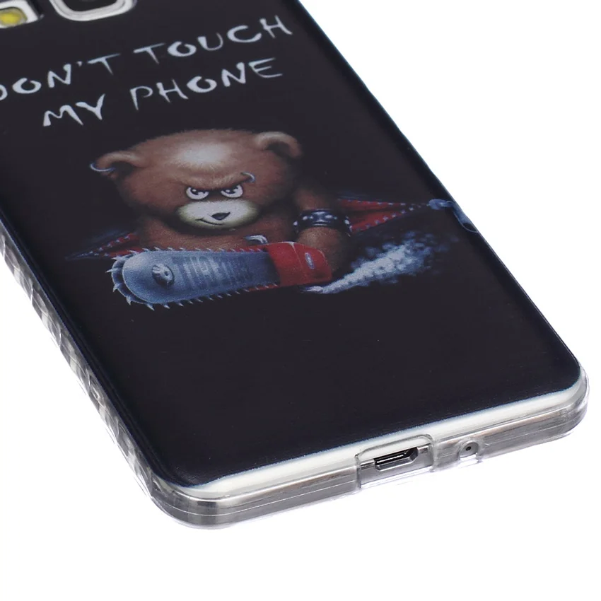PIXPEKOO for Samsung Galaxy Grand Prime G530 G530F G530H G5306W G5309W G531F Case Cute Cartoon Transparent Thin Soft Phone Cover |