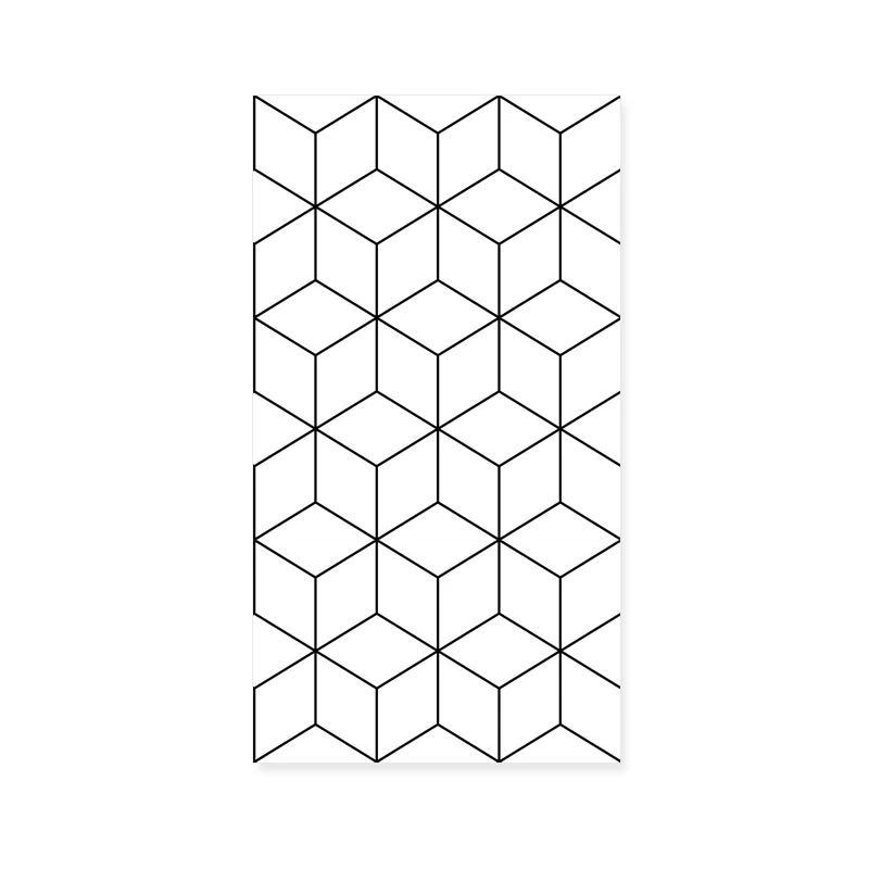 

Nordic style wallpaper ins TV background black-and-white checker geometry bedroom living room modern minimalist net wallpaper