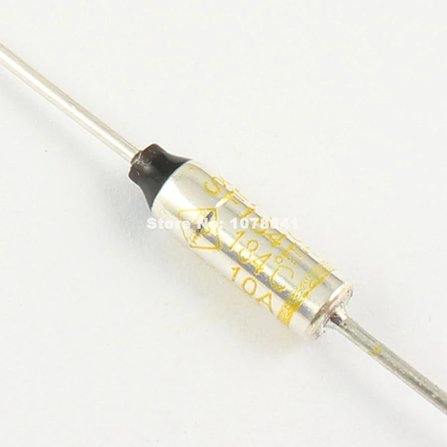 10pcs Microtemp Thermal Fuse 184 Degree TF Cutoff 250V 10A SF184E | Обустройство дома