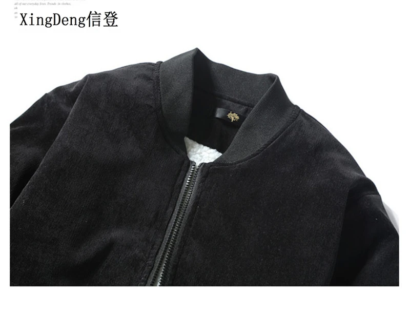 XingDeng 2018 абсолютно новые костюмы 80-х годов хлопковая куртка пальто модные