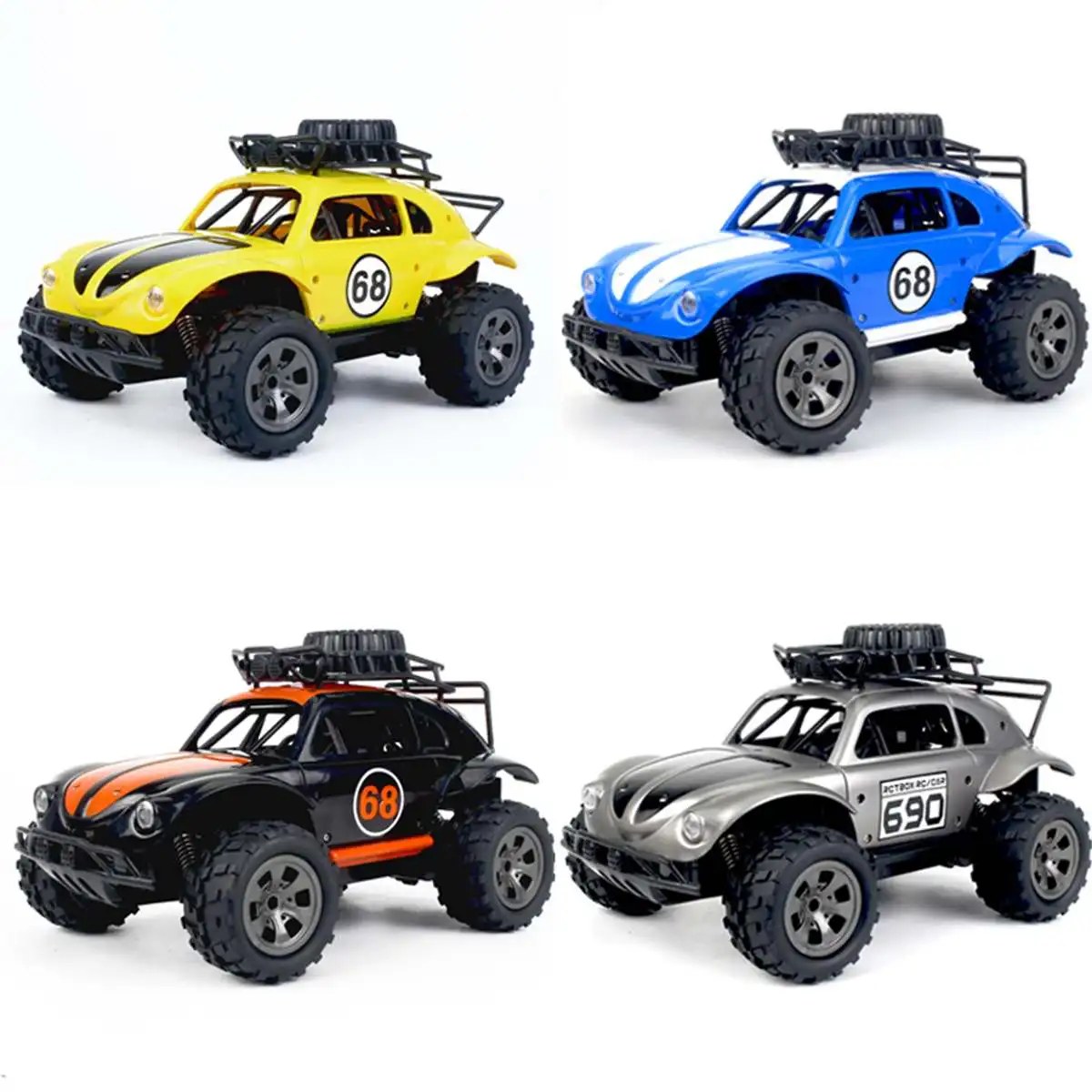 54 см RC автомобиль 1/18 4WD 4x4 вождения автомобиля двойной привод двигателей Bigfoot автомобиль дистанционного управления модель автомобиля внедорожный автомобиль игрушка