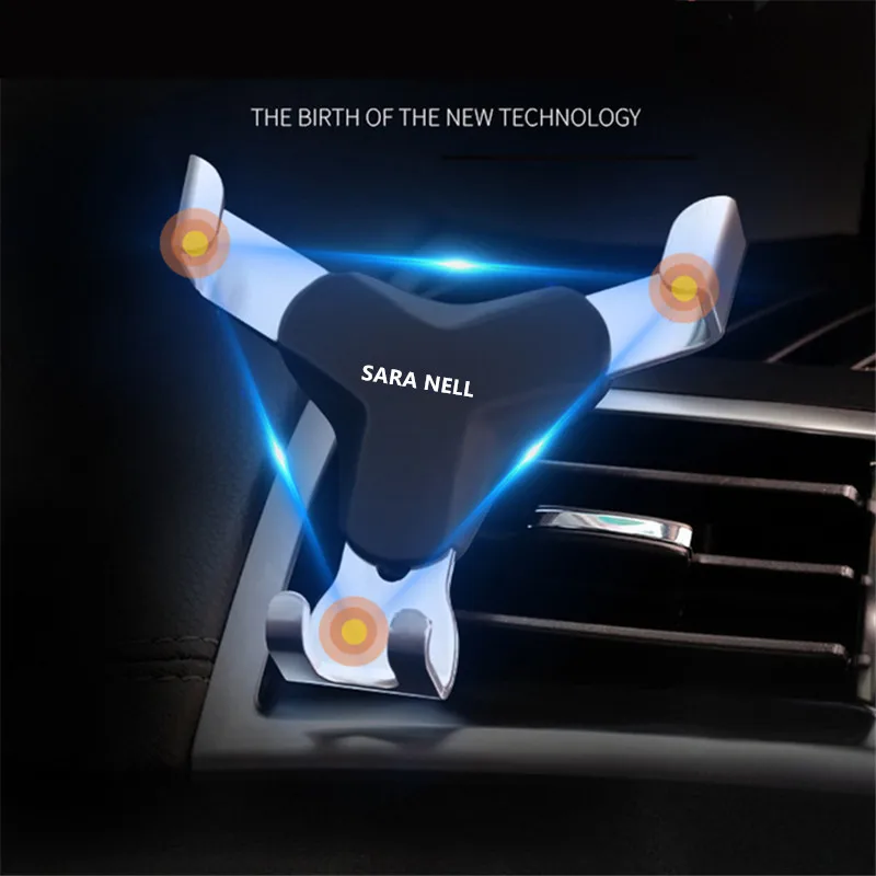 SARA NELL Car phone gravity holder multi-function bracket Universal stand for iphone X 8 plus 7 xiaomi Samsung S8 S7 S6 | Мобильные