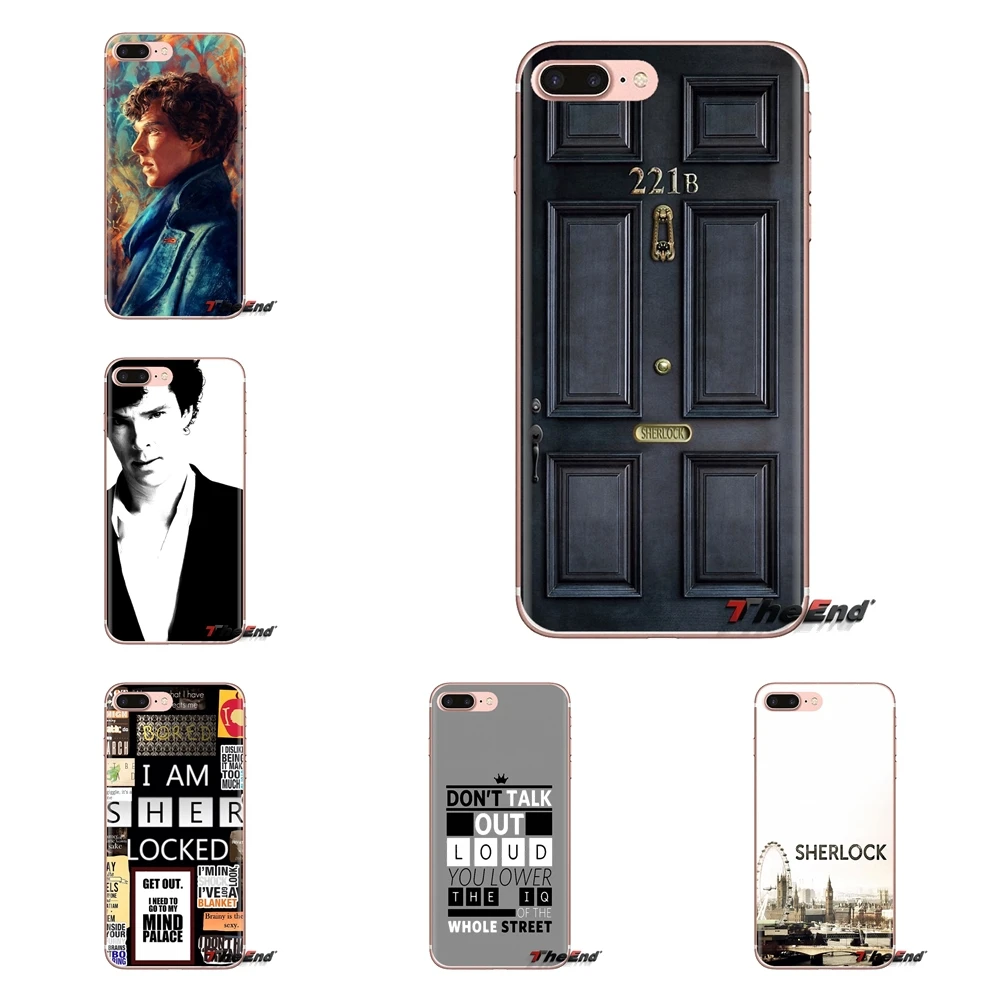 Sherlock Holmes For HTC One U11 U12 X9 M7 M8 A9 M9 M10 E9 Plus Desire 630 530 626 628 816 820 830 Soft Transparent Cases Covers |