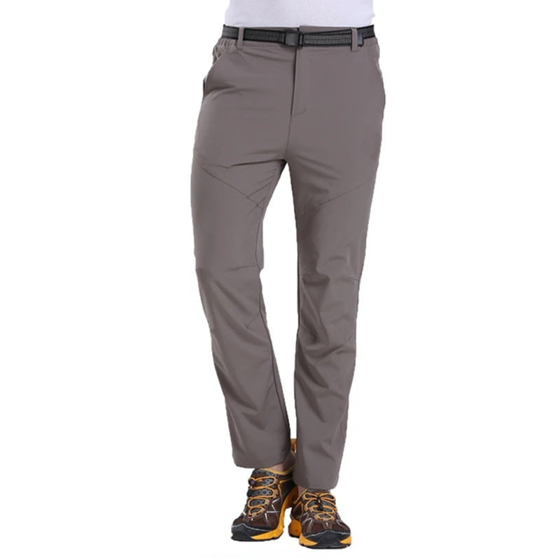 Vertvie Для женщин мужчин толстый теплый дышащий Softshell брюки рыболовные Кемпинг