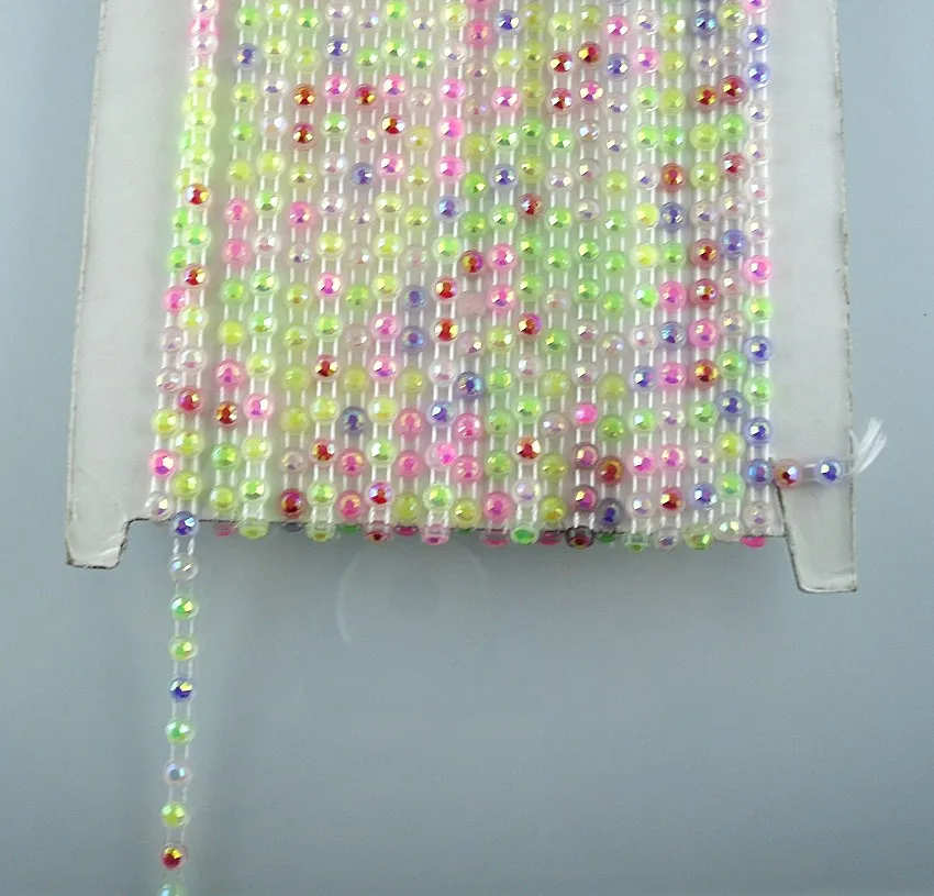 Прозрачные Пластиковые Стразы SS12 3 мм прозрачные для одежды обуви сумки с