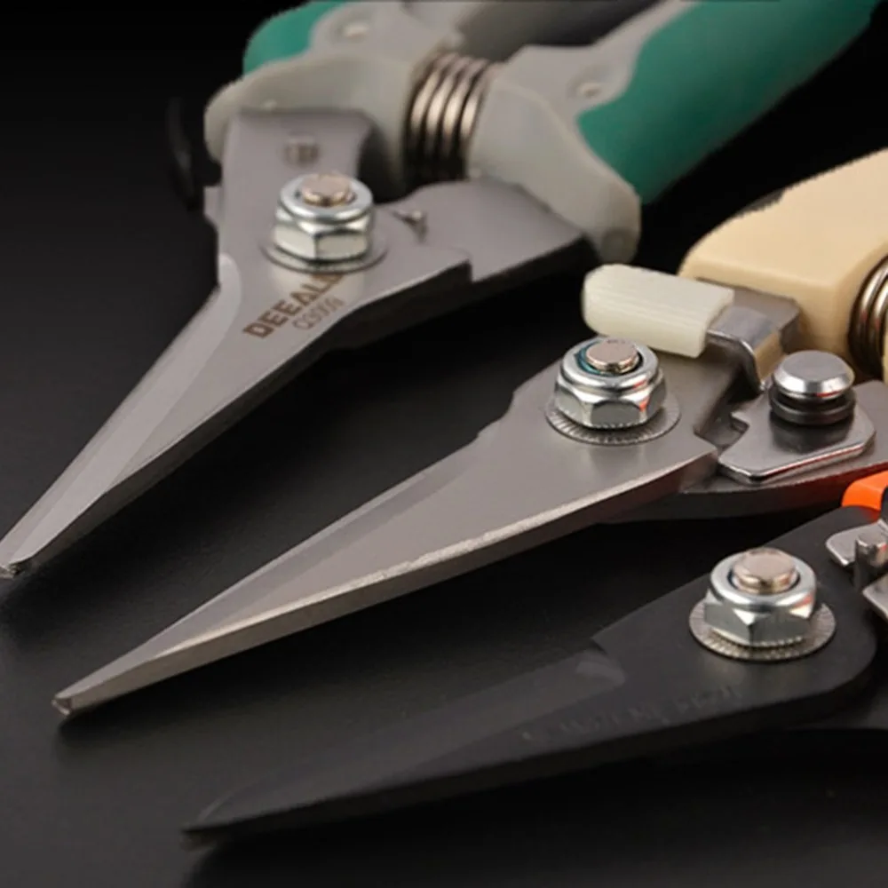 Multifunctional Stainless Steel Scissors High Quality Electrician for Cable Wire Stripping Cutter Knife | Инструменты