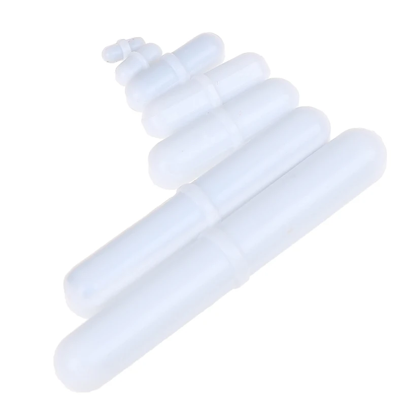 Горячее предложение! Распродажа! 1 шт. PTFE магнитная мешалка белый цвет без поворотного кольца 7 размеров