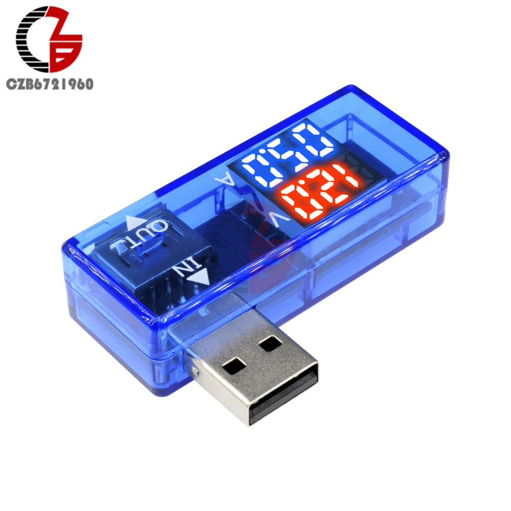 5 в 12 В двойной дисплей светодиодный USB тестер цифровой вольтметр Амперметр автомобильный мобильный Банк питания детектор напряжения вольт-монитор зарядное устройство Доктор