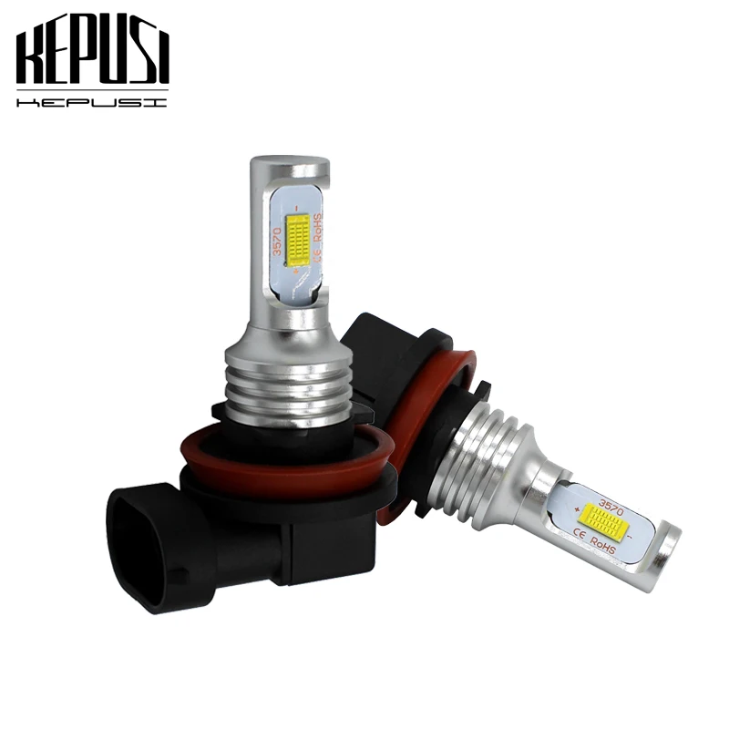 

2x H8 H9 H11 Led Fog Light Bulb Auto Car Motor Truck Canbus Error Free LED Bulbs Driving Lights DRL Lamp 12V 24V for Cars White
